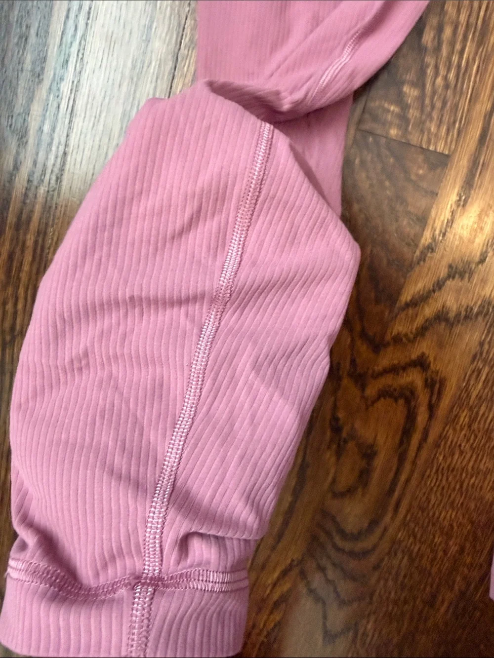 lululemon athletica Align Ribbed High-Rise Pant 25” in Velvet Dust/Pink